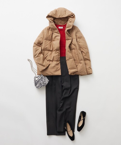 OPAQUE.CLIP（オペークドットクリップ）の「◆【抗菌防臭加工／長さ調整可能】ベロアメリージェーン（パンプス・レディース・ブラック/ブラウン系その他・01/02/03）」の12枚目の写真