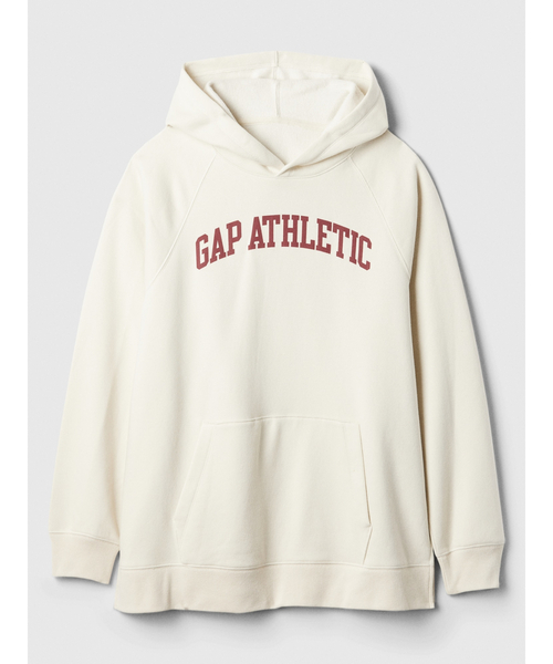 セール】オーバーサイズ GAPロゴ グラフィックパーカー