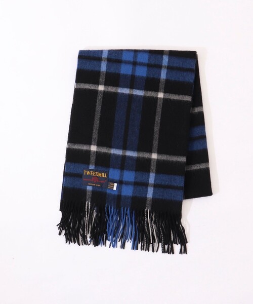 NOLLEY’S（ノーリーズ）の「【TWEEDMILL/ツィードミル】◇【WEB限定】ラムズウールストール（ストール/ショール・レディース・ブルー系その他/パープル系その他/オレンジ系その他/グリーン系その他・FREE）」の5枚目の写真
