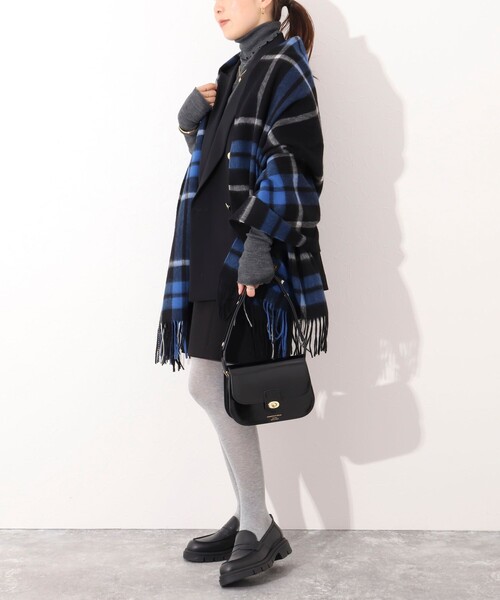 NOLLEY’S（ノーリーズ）の「【TWEEDMILL/ツィードミル】◇【WEB限定】ラムズウールストール（ストール/ショール・レディース・ブルー系その他/パープル系その他/オレンジ系その他/グリーン系その他・FREE）」の14枚目の写真
