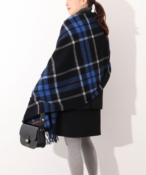 NOLLEY’S（ノーリーズ）の「【TWEEDMILL/ツィードミル】◇【WEB限定】ラムズウールストール（ストール/ショール・レディース・ブルー系その他/パープル系その他/オレンジ系その他/グリーン系その他・FREE）」の15枚目の写真