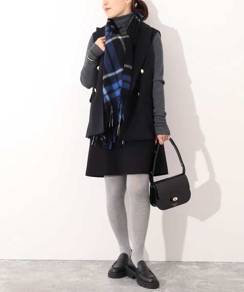 NOLLEY’S（ノーリーズ）の「【TWEEDMILL/ツィードミル】◇【WEB限定】ラムズウールストール（ストール/ショール・レディース・ブルー系その他/パープル系その他/オレンジ系その他/グリーン系その他・FREE）」の17枚目の写真