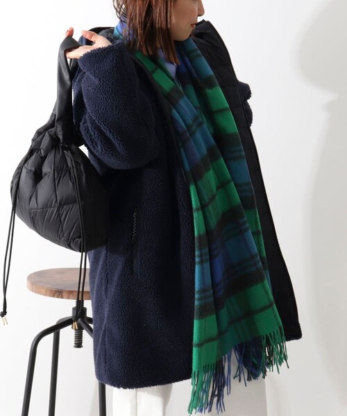 NOLLEY’S（ノーリーズ）の「【TWEEDMILL/ツィードミル】◇【WEB限定】ラムズウールストール（ストール/ショール・レディース・ブルー系その他/パープル系その他/オレンジ系その他/グリーン系その他・FREE）」の21枚目の写真