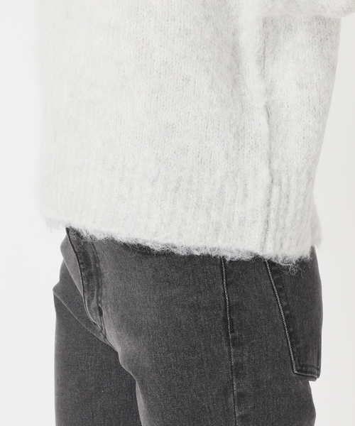 JOURNAL STANDARD relume（ジャーナルスタンダード　レリューム）の「ShaggyFluffyクルーネックプルオーバー（ニット/セーター・レディース・ライトグレー/イエロー/ブルー/バーガンディー・FREE）」の19枚目の写真