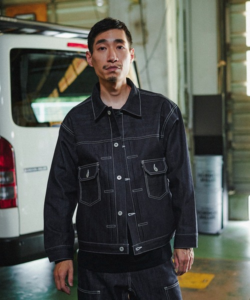 REMI RELIEF GORDON MILLER別注 デニム トラッカージャケット -RIGID
