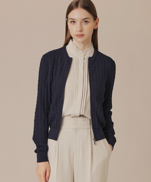 【セール】アンドリューリンクスニットカーディガン（カーディガン/ボレロ）｜MACKINTOSH LONDON（マッキントッシュ ロンドン） 39,600円