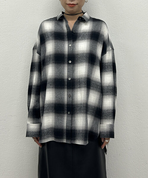 LOUNGEDRESS（ラウンジドレス）の「チェックシャツ（シャツ
