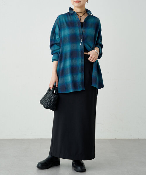 Loungedress - Loungedress NEW チェックシャツ LOUNGEDRESS（ラウンジドレス）の「チェックシャツ（シャツ