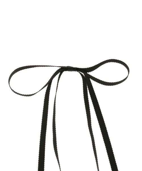 jouetie（ジュエティ）の「クロスリボンチョーカー（チョーカー・レディース・ブラック/オフホワイト/ブルー・FREE）」の7枚目の写真