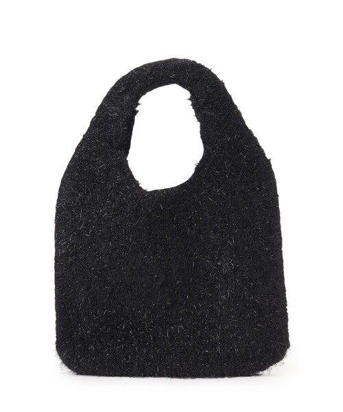 grove（グローブ）の「ラメニットミニクリテトート（トートバッグ・レディース・オフホワイト/ブラック/シルバー系その他・00）」の13枚目の写真