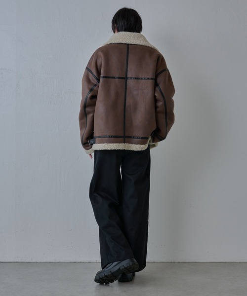 COLONY 2139（コロニートゥーワンスリーナイン）の「ヘビーツイルストレッチダブルタックパンツ（その他パンツ・メンズ・ブラック/ベージュ・MEDIUM/LARGE）」の22枚目の写真