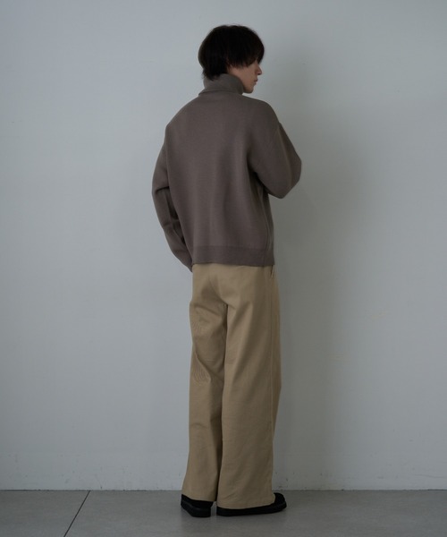 COLONY 2139（コロニートゥーワンスリーナイン）の「ヘビーツイルストレッチダブルタックパンツ（その他パンツ・メンズ・ブラック/ベージュ・MEDIUM/LARGE）」の3枚目の写真