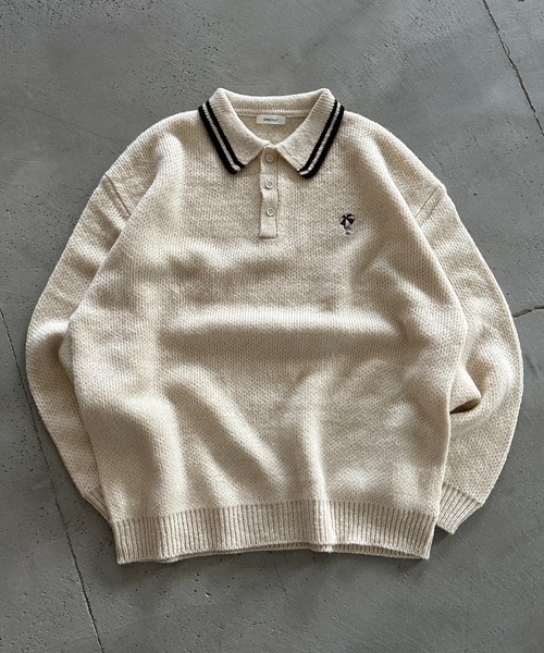 【最終値下・新品未使用】soyy. Almond polo サンドベージュ 楽天市場】【40%OFF】HOSHII TO DEAU ホシイトデアウ ×UNDYED