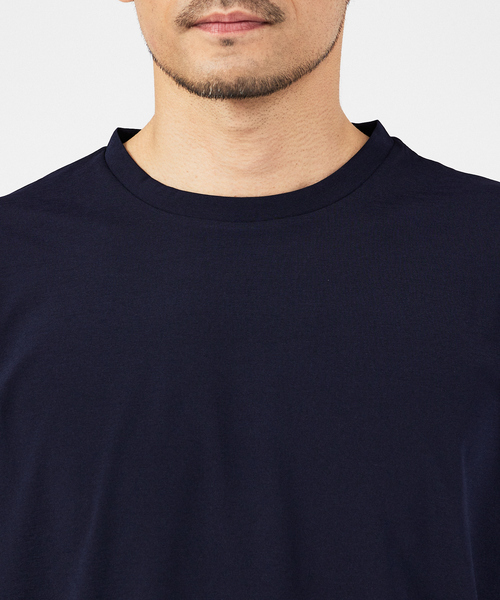 ABAHOUSE GRAY(アバハウスグレイ)の「エアファンクション 長袖Tシャツ(Tシャツ/カットソー・メンズ・ホワイト/ブラック/ネイビー/サックスブルー/グリーン/モカ/グレイッシュベージュ・46/48)」の11枚目の写真