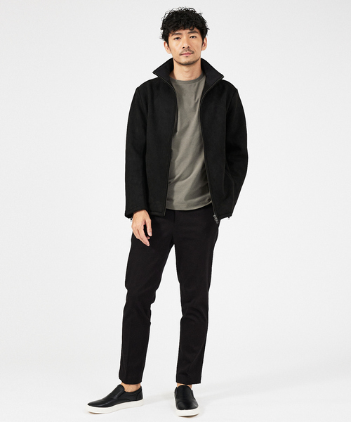 ABAHOUSE GRAY(アバハウスグレイ)の「エアファンクション 長袖Tシャツ(Tシャツ/カットソー・メンズ・ホワイト/ブラック/ネイビー/サックスブルー/グリーン/モカ/グレイッシュベージュ・46/48)」の18枚目の写真