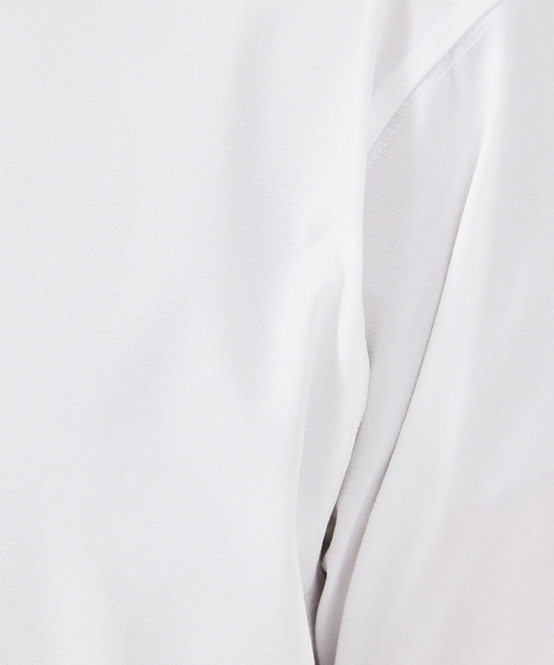 ABAHOUSE GRAY(アバハウスグレイ)の「エアファンクション 長袖Tシャツ(Tシャツ/カットソー・メンズ・ホワイト/ブラック/ネイビー/サックスブルー/グリーン/モカ/グレイッシュベージュ・46/48)」の19枚目の写真