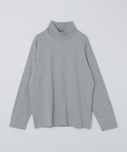 SHIPS: スタンダード コットン タートルネック ロングスリーブ Tシャツ（Tシャツ/カットソー）｜SHIPS（シップス）