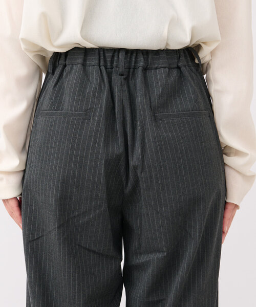 un dix cors（アンディコール）の「タックストライプパンツ（その他パンツ・レディース・チャコールグレー/ネイビー・FREE/S）」の6枚目の写真
