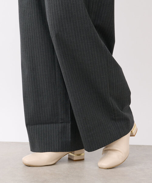 un dix cors（アンディコール）の「タックストライプパンツ（その他パンツ・レディース・チャコールグレー/ネイビー・FREE/S）」の8枚目の写真