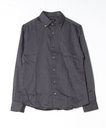 TOKYO SHIRTS | デザインカジュアル長袖シャツ ボタンダウン(ポロシャツ)