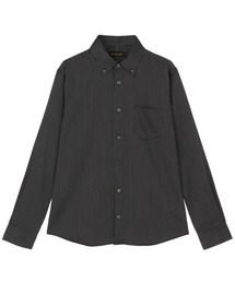 デザインカジュアル長袖シャツ ボタンダウン