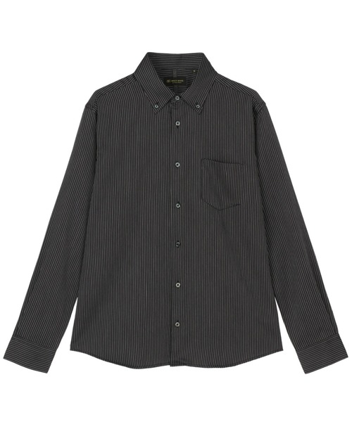 デザインカジュアル長袖シャツ ボタンダウン（ポロシャツ）｜TOKYO SHIRTS（トウキョウシャツ）