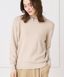 INED CLARO | ハーフジップニット【セットアップ対応】(ニット/セーター)