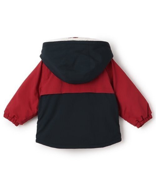 petit main（プティマイン）の「リバーシブル切替ブルゾン（ナイロンジャケット・キッズ・レッド/ベージュ/ネイビー・80ｃｍ/90cm/100cm/110cm/120cm/130cm）」の8枚目の写真