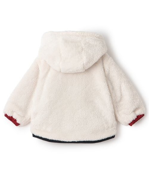 petit main（プティマイン）の「リバーシブル切替ブルゾン（ナイロンジャケット・キッズ・レッド/ベージュ/ネイビー・80ｃｍ/90cm/100cm/110cm/120cm/130cm）」の12枚目の写真