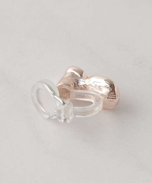 SHOO・LA・RUE（シューラルー）の「【クリップイヤリング】ビジュードロップ型（イヤリング・レディース・ピンクゴールド/ゴールド/シルバー・00）」の6枚目の写真