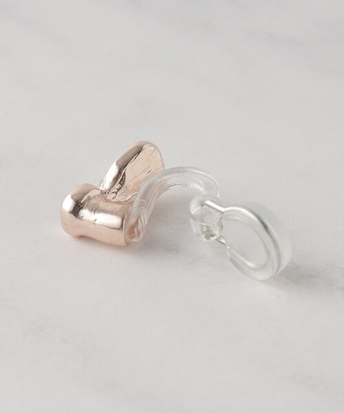 SHOO・LA・RUE（シューラルー）の「【クリップイヤリング】ビジュードロップ型（イヤリング・レディース・ピンクゴールド/ゴールド/シルバー・00）」の7枚目の写真