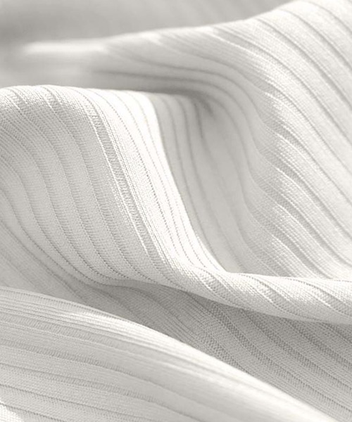 DAY CLOSET（デイ クローゼット）の「レディース 長袖サイドギャザーラウンドヘムリブヨガトップスピラティスウェア[トレーニングウェア/ジムウェア/ピラティスウェア]（その他トップス・レディース・ダークブラウン/ブラック/オフホワイト/キナリ/パープル/グレー・S/XL/M/L）」の9枚目の写真