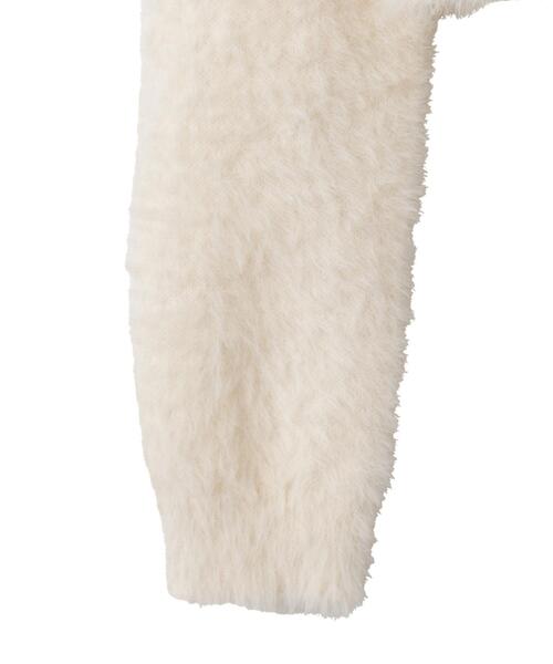 WEGO（ウィゴー）の「WEGO/シャギーロゴコンパクトニット（ニット/セーター・レディース・アイボリー/ピンク・FREE）」の20枚目の写真