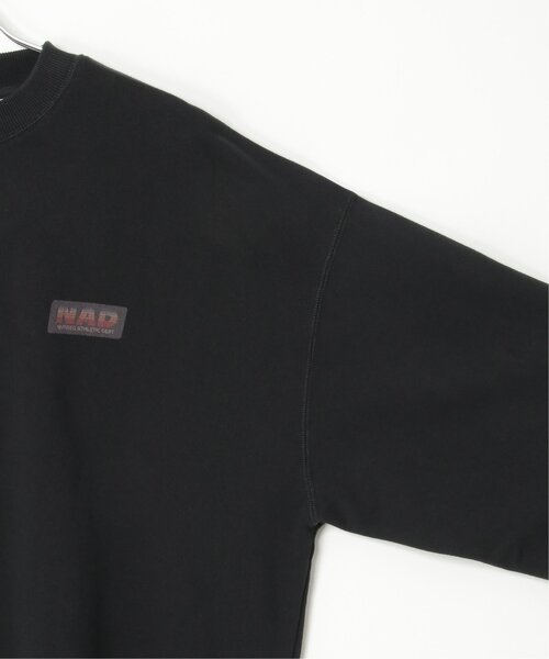 NO NEED（ノーニード）の「【NUTMEG/ナツメグ】NADクルースウェット（スウェット・メンズ・オフホワイト/グレー/ネイビー/チャコール/ブラック・L/M）」の8枚目の写真