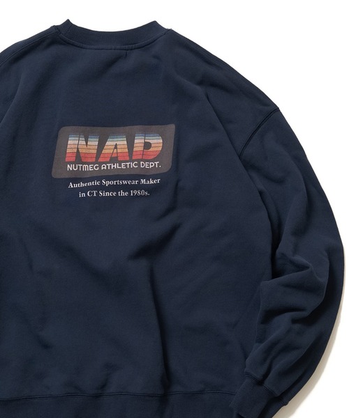 NO NEED（ノーニード）の「【NUTMEG/ナツメグ】NADクルースウェット（スウェット・メンズ・オフホワイト/グレー/ネイビー/チャコール/ブラック・L/M）」の17枚目の写真
