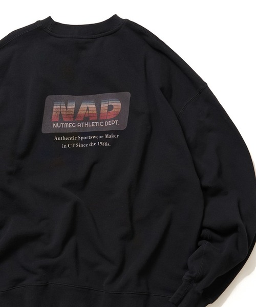 NO NEED（ノーニード）の「【NUTMEG/ナツメグ】NADクルースウェット（スウェット・メンズ・オフホワイト/グレー/ネイビー/チャコール/ブラック・L/M）」の19枚目の写真