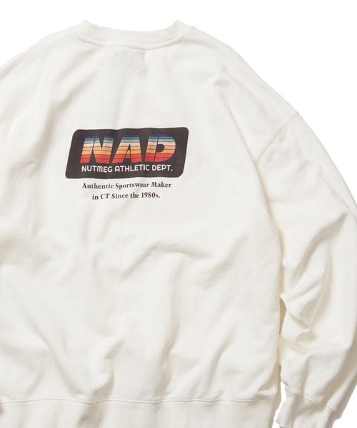 NO NEED（ノーニード）の「【NUTMEG/ナツメグ】NADクルースウェット（スウェット・メンズ・オフホワイト/グレー/ネイビー/チャコール/ブラック・L/M）」の20枚目の写真