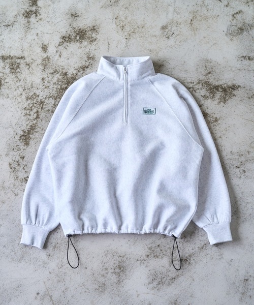 セール】ドローコードハーフジップスウェット（スウェット）｜BROKEN