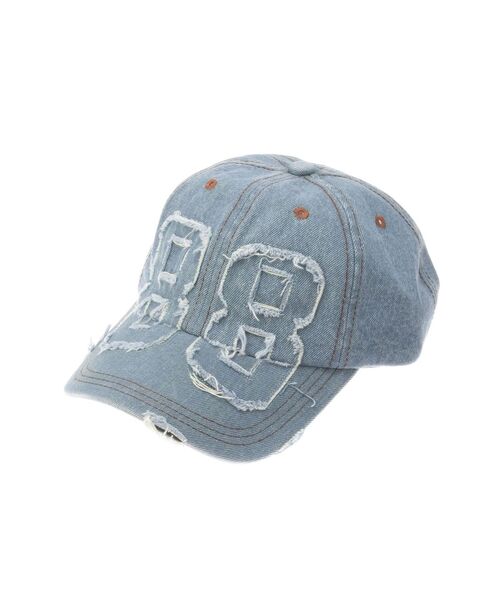 jouetie（ジュエティ）の「ナンバリングダメージキャップ（キャップ・レディース・ブルー/ブラック・FREE）」の14枚目の写真