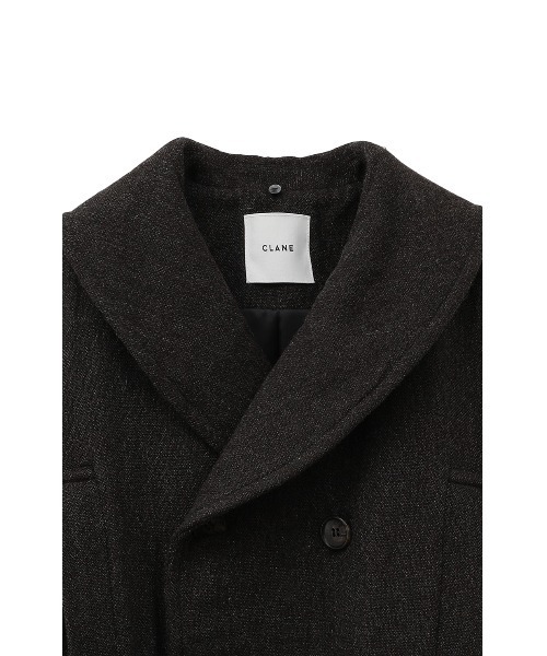 セール】BOA COLLAR MILITARY COAT（ピーコート）｜CLANE