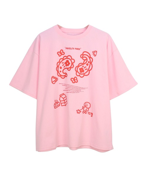 moyan ecri(モヤン エクリ)の「<moyan ecri>メッセージプリントTシャツmessage illustration Tshirt(Tシャツ/カットソー・レディース・ピンク系その他/グレー系その他/ピンク/ホワイト/ホワイト系その他・FREE)」の16枚目の写真