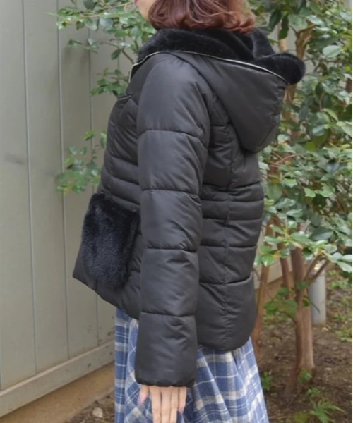 セール】ミドル丈中綿ダウンコート（ダウンジャケット/コート）｜axes