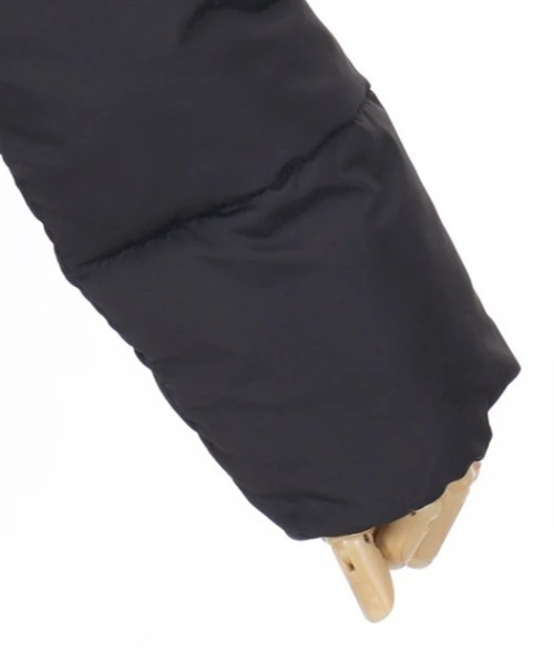 axes femme（アクシーズファム）の「ミドル丈中綿ダウンコート（ダウンジャケット/コート・レディース・キナリ/ブラック・MEDIUM/LARGE）」の13枚目の写真