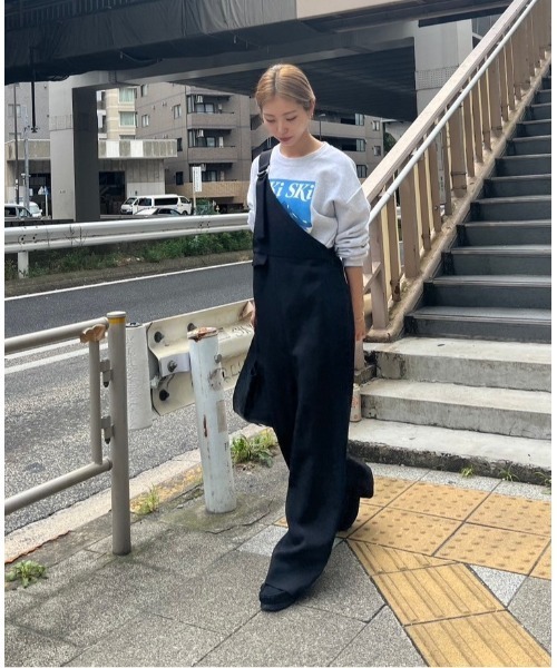 BLACK BY MOUSSY（ブラックバイマウジー）の「ski ski sweat tops(スキースキースウェットトップス)（スウェット・レディース・トップグレー/ボルドー・FREE）」の8枚目の写真