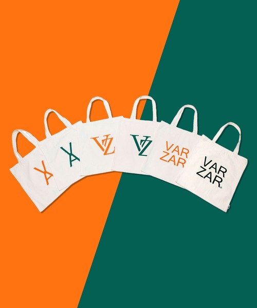 VARZAR(バザール)の「VARZAR LOGO エコバッグ(トートバッグ・メンズ・オレンジ系その他/グリーン/オレンジ/グリーン系その他/グリーン系その他2/オレンジ系その他2・FREE)」の7枚目の写真