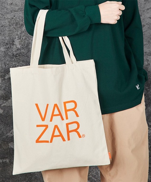 VARZAR(バザール)の「VARZAR LOGO エコバッグ(トートバッグ・メンズ・オレンジ系その他/グリーン/オレンジ/グリーン系その他/グリーン系その他2/オレンジ系その他2・FREE)」の13枚目の写真