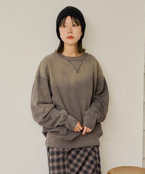 WHIMSIC（ウィムジック）の「【UNISEX】ブークレニットショートビーニー（ハット・レディース・ネイビー/ブラック/チャコールグレー・FREE）」の10枚目の写真