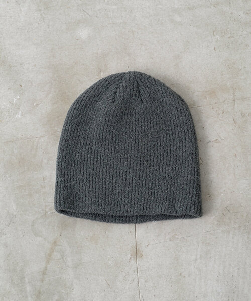 WHIMSIC（ウィムジック）の「【UNISEX】ブークレニットショートビーニー（ハット・レディース・ネイビー/ブラック/チャコールグレー・FREE）」の11枚目の写真