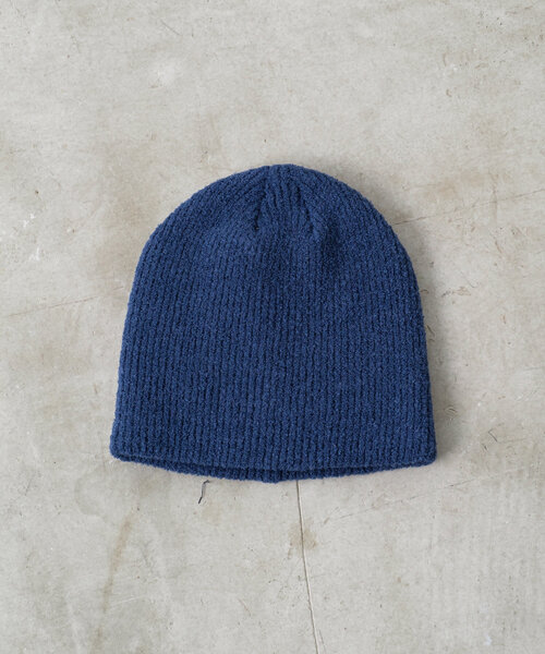 WHIMSIC（ウィムジック）の「【UNISEX】ブークレニットショートビーニー（ハット・レディース・ネイビー/ブラック/チャコールグレー・FREE）」の14枚目の写真
