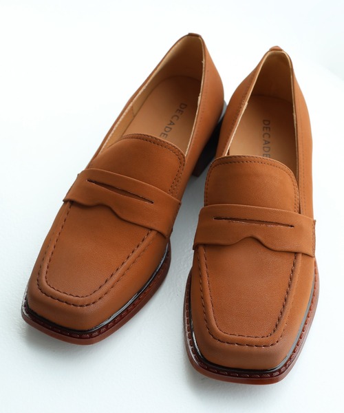 【セール】【DECADE】グラデーションカラーのローファー（ローファー）｜DECADE CLASSIC（ディケイド クラシック）